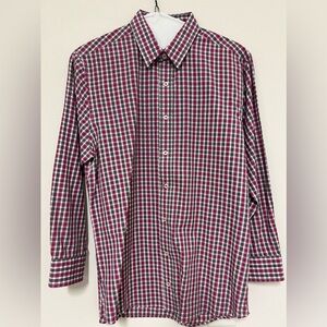 Pink & Grey Button Down - Large. Wear with a Suit or Alone. Business Casual